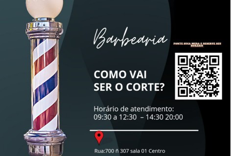 Corte masculinos R$40,00  ,Barba na toalha quente R$30,00 .Esses valores são a partir.